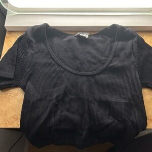 Zara black tee